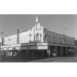 Waltons, corner Nicholas and Union Streets, Ipswich, 1985