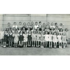 Prep A class from Ipswich North State School, North Ipswich, 1949