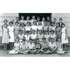 Grade VIII A, Ipswich North State School, North Ipswich, 1957