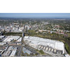 Riverlink Shopping Centre, aerial view, North Ipswich, 2012
