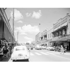 Nicholas Street towards Brisbane Street, Ipswich, 1959