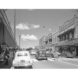 Nicholas Street towards Brisbane Street, Ipswich, 1959