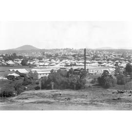 Queensland Woollen Mills, from Ipswich Girls' Grammar School, North Ipswich, c.1930