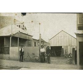 Men from Cuthberts Plumbers, Ellenborough Street, Ipswich, 1920