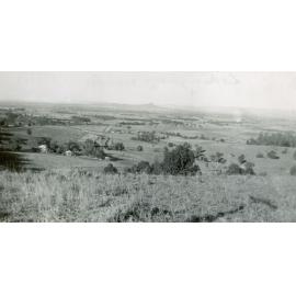Panoramic view over Tallegalla to Lanefield, Ipswich, 1950s
