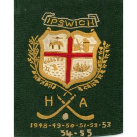 Vikings Ladies' Hockey Club jacket pocket, Ipswich, 1955