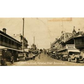 Nicholas Street looking south towards Denmark Hill, postcard, Ipswich, c.1930