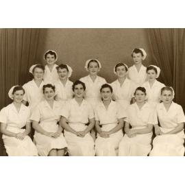 General nurse graduates, Ipswich General Hospital, Ipswich, 1954