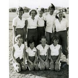 Rockets' Softball Team, Ipswich, 1956