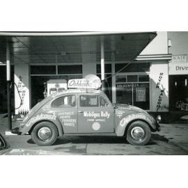 Volkswagen car used in Mobilgas Rally, Ipswich, 1957 - 1959