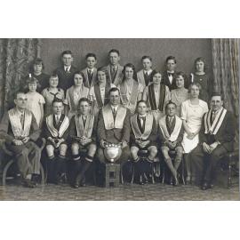 Members of the Star of Silkstone Lodge 4949, Grand United Order of Odd Fellows Friendly Society, c.1920s