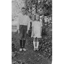 Len and Iris Lyon, Marburg, Ipswich, c.1925