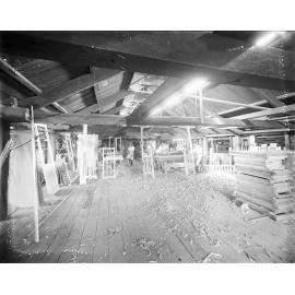 Thought to be the interior of The City Joinery, Arthur Foote Ltd. Ipswich, 1920s