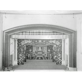 Wintergarden Theatre stage, Ipswich, late 1920s, early 1930s