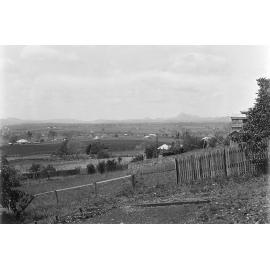 Looking south from 'Karragaroo', Ipswich, c. 1910