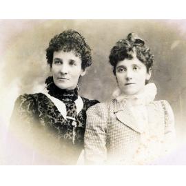 Rebecca Andress Pettigrew and daughter, Doris Annabel, Melbourne, c.1910