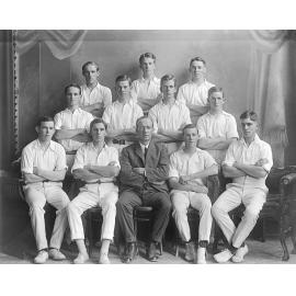 Ipswich Grammar School, cricket team, Ipswich, 1918