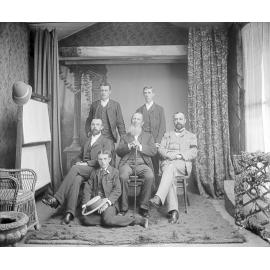 Unidentified group of men, Ipswich, c.1898