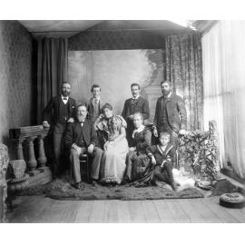 Unidentified family, Ipswich, c.1898