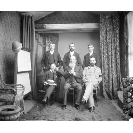 Unidentified group of men, Ipswich, c.1898