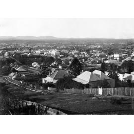 View of Ipswich from Denmark Hill, Ipswich, 1893