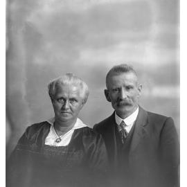 Portrait of Jonathan and Jane Sheilds (nee Layt), c.1910