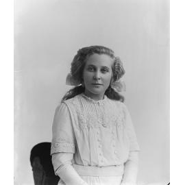 Portrait of  young lady, Ipswich, c.1910