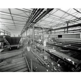 Interior of wagon and carriage shop at the Ipswich Railway Workshops, North Ipswich, 1920s