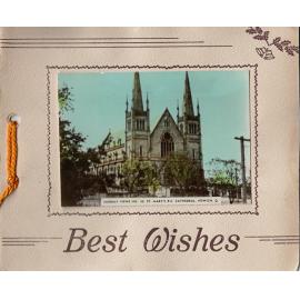 Postcard with view of St Mary's Catholic Church, Ipswich, 1940-1945.