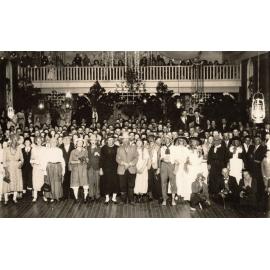 Unidentified people at a fancy dress event, St Mary's Catholic Church Hall, Ipswich, n.d.