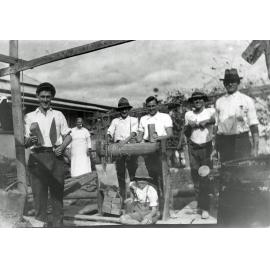 Kruger family, involved in the Kruger Sawmill, Byrne Street, Bundamba, Ipswich , 1930-1936