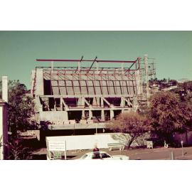 Ipswich Civic Centre, during construction, Limestone Street, Ipswich, 1974-1975