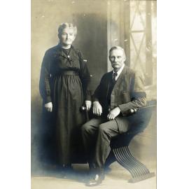 John and Mary Josephine Yates (nee Juillerat) of Rosewood, Ipswich, n d