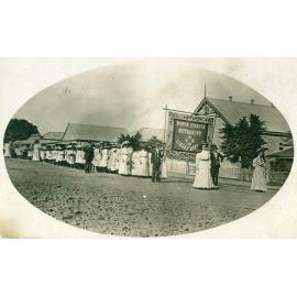 Members of the North Ipswich Methodist Sunday School, 80 Downs Street, North Ipswich, 1890s