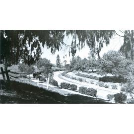 View of Queens Park, Ipswich, 1950s