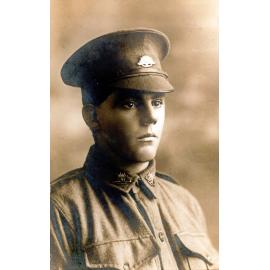 Portrait of Herbert Stanley Elliott of One Mile Estate, Ipswich, 1916-1918
