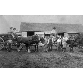 Workers from John H. Hooper's soft drink factory, South Street, Ipswich, 1890