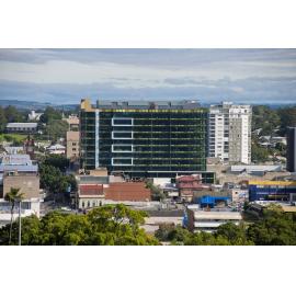 ICON Ipswich building during construction, corner Brisbane and Bell Streets, Ipswich, 2013
