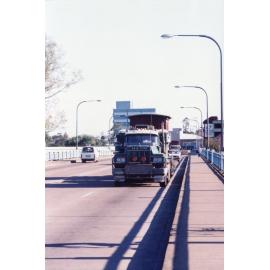 Puffing Billy train - relocation from Queens Park, 1997