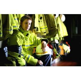 Ipswich Fire Fighter Luke Hoger, January 2008