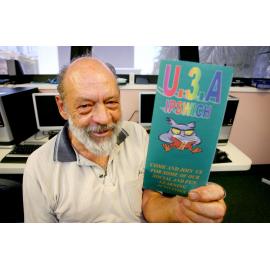 U3A vice president Roy Taylor, January 2008