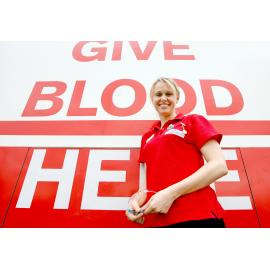 Red Cross registered nurse Alison Clancy, January 2008