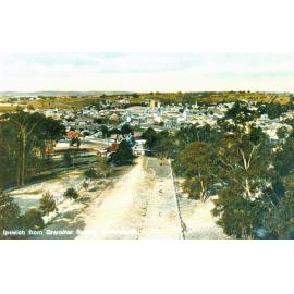 Postcard of Ipswich from Ipswich Grammar School, 1907(1990s)