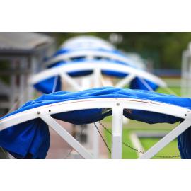 Outdoor sliding shade cloths at the Swifts Leagues Club, Booval, January 2008 