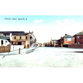 Nicholas Street, Ipswich, postcard, c.1910