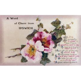 In sympathy card from Ipswich, c.1910 (1990s)