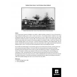 Redbank State School, 7-9 Brisbane Road, Redbank - history