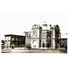 Technical College, Ipswich, postcard, 1930s