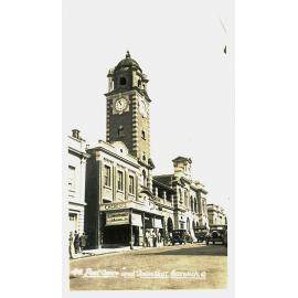 Brisbane Street, London Pharmacy, Post Office and Town Hall, Ipswich, 1930s
