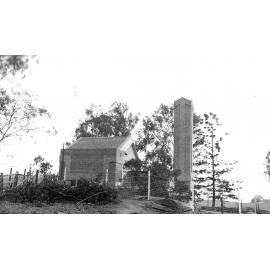 Side view of Incinerator, soon after completion, Ipswich, 1936
